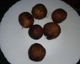 A picture of step 15 of Sweet potatoes (shakarkandi) gulab jamun.