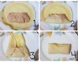 Foto langkah ke 4 dari resep Chicken Egg Roll ala HokBen + salad + sup tahu.