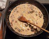 Champignons in Sahnesauce Rezeptschritt 4 Foto