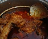 Foto langkah ke 9 dari resep Ayam Masak Habang (Khas Banjar, Versi Pedas).