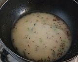 A picture of step 2 of Hyderabadi Upma Dosa.