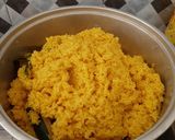 Foto langkah ke 4 dari resep Nasi Kuning versi Kukus.