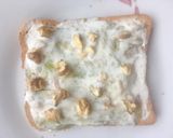 Hình bước làm 4 của món (Eat clean) Bánh mì đen sữa chua