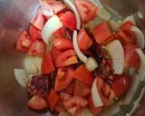 A picture of step 3 of Shredded Beef in Guajillo Chile Sauce.