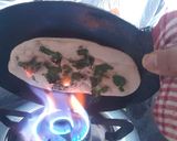 A picture of step 3 of Roti Naan.