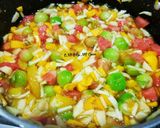 Hình bước làm 1 của món Trà trái cây
