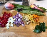 Foto langkah ke 2 dari resep Gulai kepala ikan kakap ala Padang.