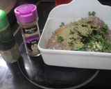 Foto del paso 3 de la receta: Cestitas de carne picada con secreto de huevo