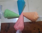Foto langkah ke 4 dari resep Lidah kucing rainbow.
