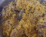 A picture of step 1 of Leftover akni k kebab ya Pakorey.
