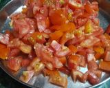 A picture of step 1 of Andhra Tomato pickle.