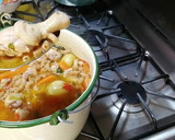 Foto del paso 6 de la receta: Sopa de coditos caldudita con pollo y verduras