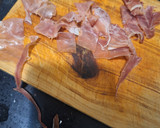 Foto del paso 3 de la receta: Patatas con chorizo, jamón y huevo
