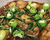 Foto langkah ke 3 dari resep Tenggiri Tauco Cabe Ijo.