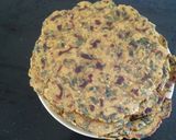 A picture of step 6 of Bajra Methi Na Dhebra.
