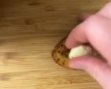 Une image de l'étape 3 de Croûtons à l’ail à l'air fryer.