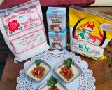 Foto langkah ke 6 dari resep Kue Talam Ebi / Abon.