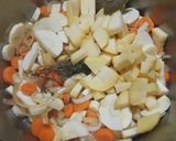 Une image de l'étape 4 de Soupe panais / rutabaga / navet / fenouil / blette.