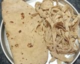 A picture of step 1 of Leftover Roti Noodles.