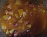 Foto del paso 3 de la receta: Patatas estofadas con carne picada y chorizo
