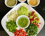 A picture of step 1 of Makar Sankranti Special Khichadi.