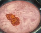 A picture of step 6 of Beetroot kurma.
