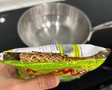 Hình bước làm 1 của món Mì Gói Nấm Lộc Nhung Chay