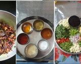 A picture of step 1 of Mix veg paratha.