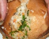 A picture of step 3 of Pull Apart Garlic bread.