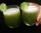 A picture of step 2 of Diet Cucumber Drink.