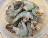 Foto langkah ke 1 dari resep 34. Egg Floss Butter Prawn.