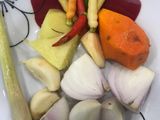 Ayam masak kunyit simple