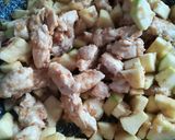 Mandulás - kelbimbós csirke recept fázis 2 fotója