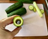 Foto del passaggio 2 della ricetta 146 • Zucchine ripiene di carne alla romana