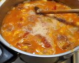 Tojásos lecsó, debreceni kolbásszal (glutén- és tejmentes) recept fázis 5 fotója
