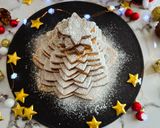 Une image de l'étape 7 de Biscuits Sapin de Noël aux noisettes.
