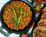 દાડમ દાણા મસાલા છોલે જૈન (Pomegranate Masala Chickpeas Jain Recipe In Gujarati) રેસીપી સ્ટેપ5ફોટો
