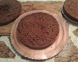 Foto del paso 13 de la receta: Torta de chocolate rellena de doble cremas