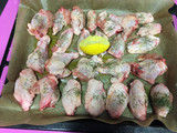 Alitas pollo al horno