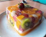 Foto langkah ke 4 dari resep Puding Buah Kekinian.