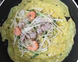 Hình bước làm 2 của món Bánh xèo