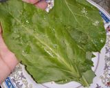 A picture of step 2 of Palak Pakory.