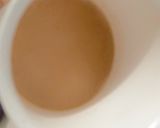 A picture of step 2 of Doodh patti.