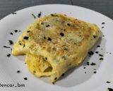 Foto del paso 5 de la receta: Sándwich de centeno de sobrasada y queso envuelto en tortilla