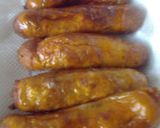 A picture of step 1 of Spicy beef sausage and a simple sandwich.