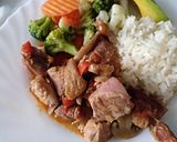 Foto del paso 6 de la receta Pavo estofado con verduras