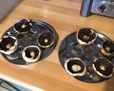 Une image de l'étape 1 de Champignons farcis cream cheese et tête de moine.