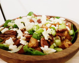 Foto del paso 5 de la receta: Ensalada de batatas horneadas, nueces y queso feta