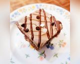 A picture of step 6 of Double chocolate square cake.