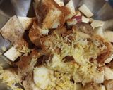 Foto del paso 2 de la receta: Matambrito de cerdo con papas y batatas al limón en horno eléctrico